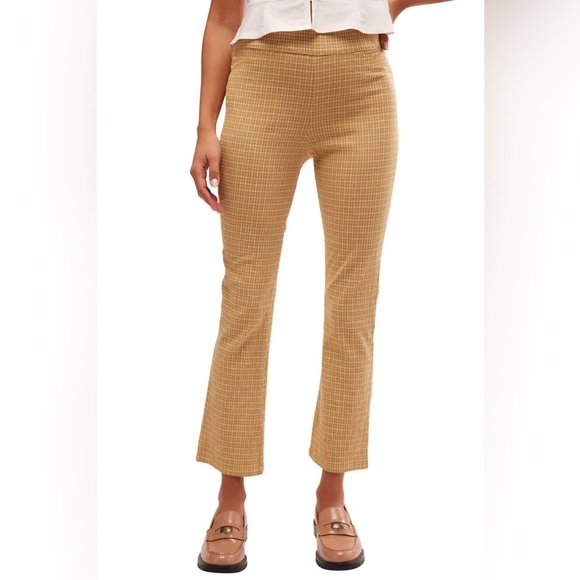 NWT Free People In My Feelings Slim Crop Pants - Picture 10 of 10